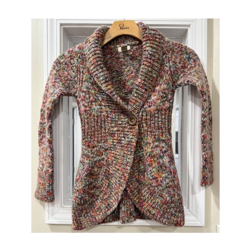 Anthropologie Sleeping On Snow Cardigan